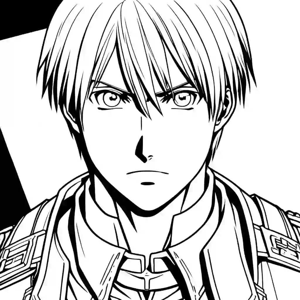 Armin Arlert (Attack on Titan) coloring pages